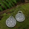 vegvisir earrings
