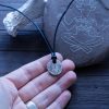 antler rune necklace