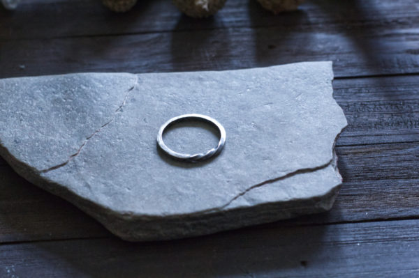 Viking Ring - Blacksmith Twist - Sterling Silver