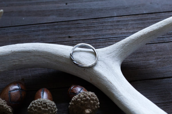 Viking Ring - Blacksmith Twist - Sterling Silver