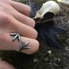 raven claw ring