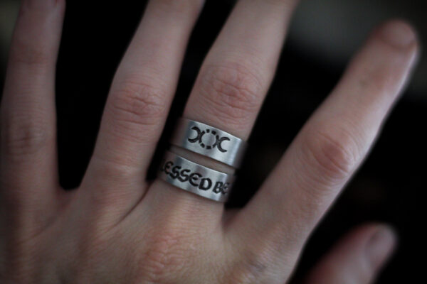 blessed be ring set