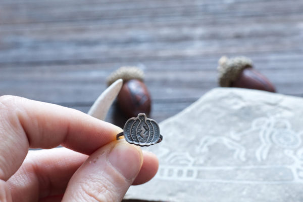 pumpkin rune ring