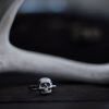 silver skull ring