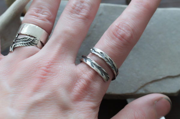 tree branch wrap ring