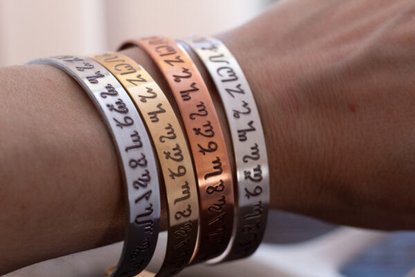 theban alphabet bracelet