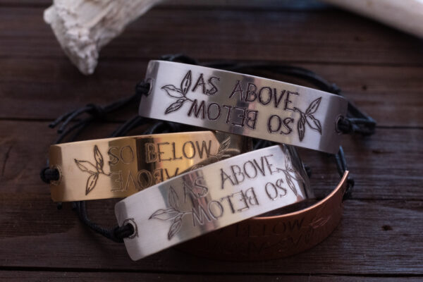 as above so below bracelet