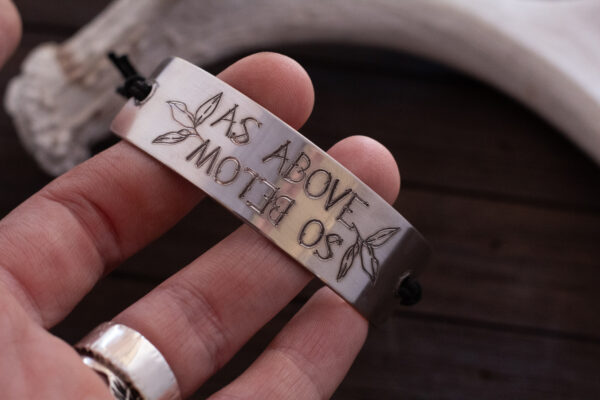 as above so below bracelet