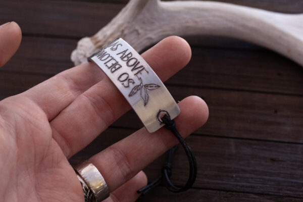 as above so below bracelet