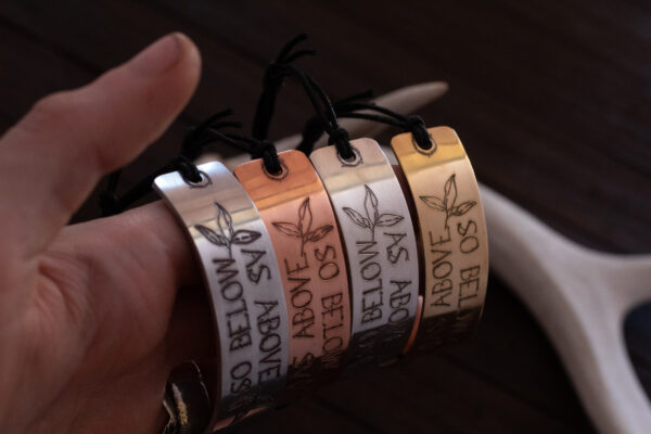 as above so below bracelet