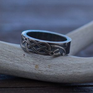 silver Jörmungandr ring