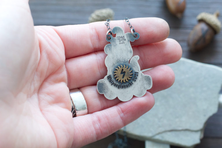 Walpurgisnacht fire pendant