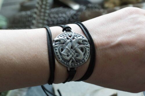 urnes dragons wrap bracelet