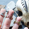 norse deer antler ring