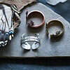 norse deer antler ring