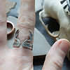 norse deer antler ring