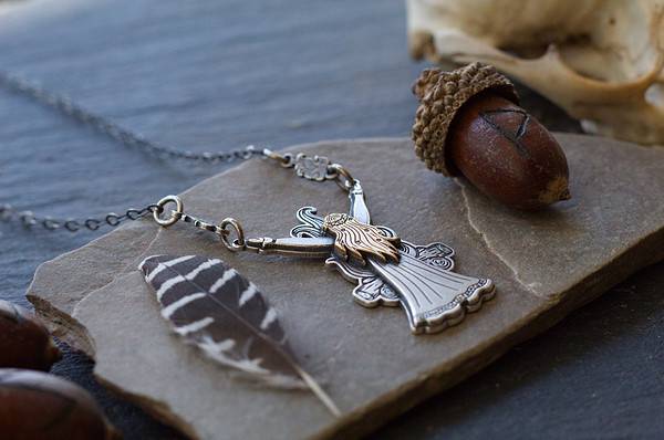 Walpurgisnacht Fire Dance Ritual Pendant
