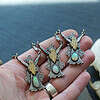 Walpurgisnacht Fire Dance Ritual Pendant With Opal