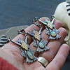 Walpurgisnacht Fire Dance Ritual Pendant With Opal