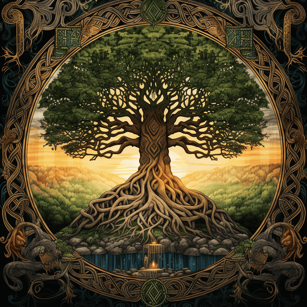 9 Worlds Of Norse Mythology Yggdrasil Realms And The Structure Of 