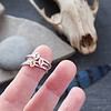 tiny rune ring for women