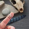 tiny rune ring for women