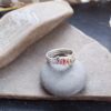 tiny rune ring for women