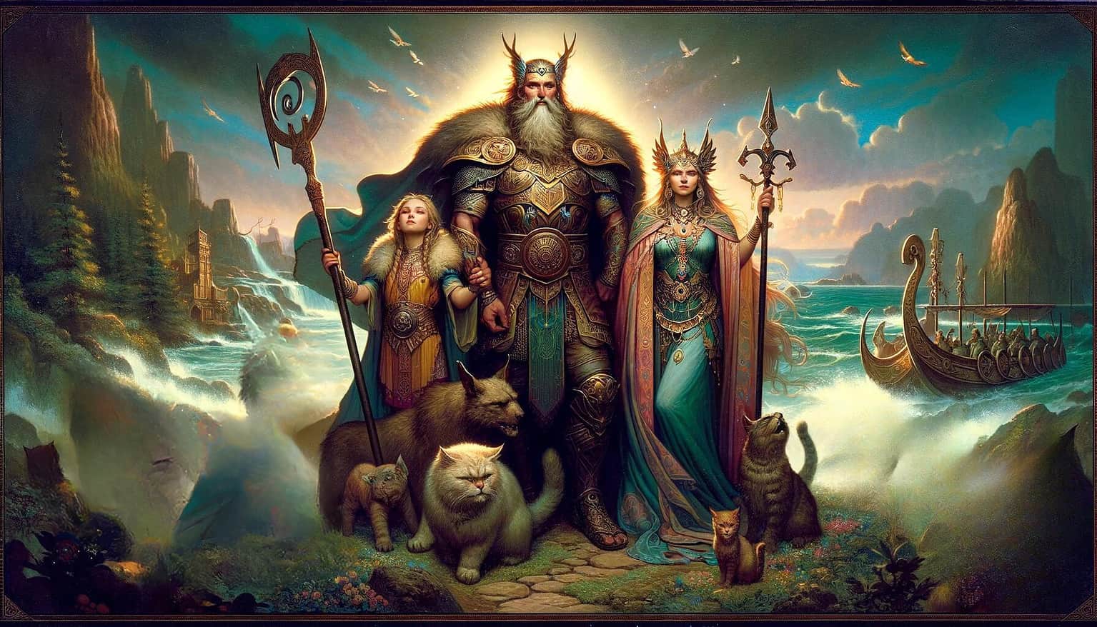 Wind and Sea: Njord's Role in Norse Mythology - The Wicked Griffin