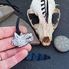 Fenrir Pendant Necklace with Vegvisir