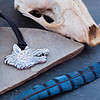Fenrir Pendant Necklace with Vegvisir
