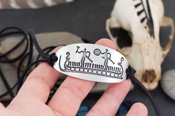 Tanum Rock Carving Petroglyphs Bracelet