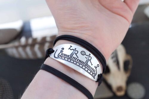 Tanum Rock Carving Petroglyphs Bracelet