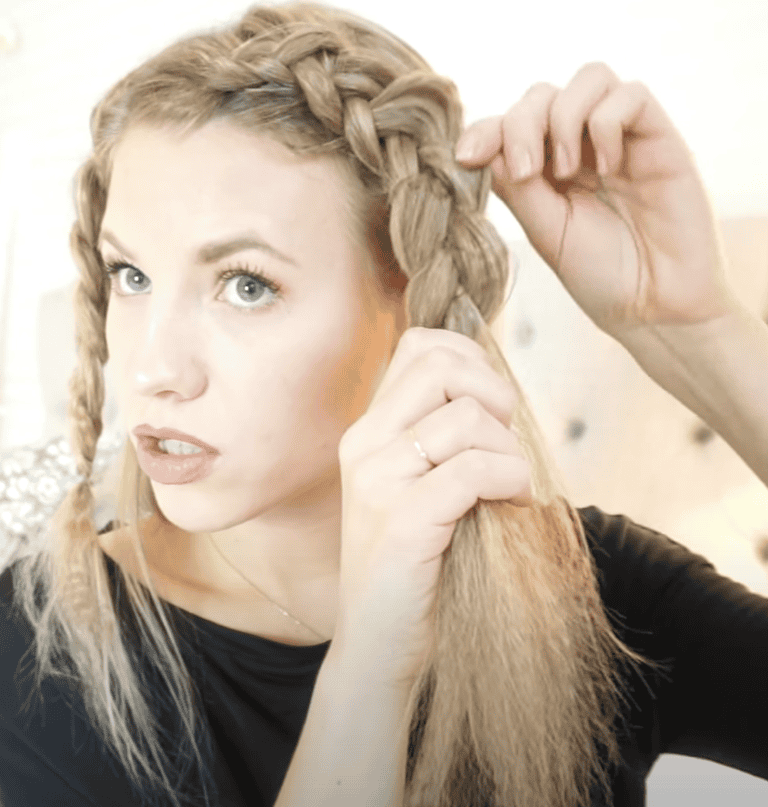 Easy Female Braided Viking Warrior Hairstyles Ideas - The Wicked Griffin