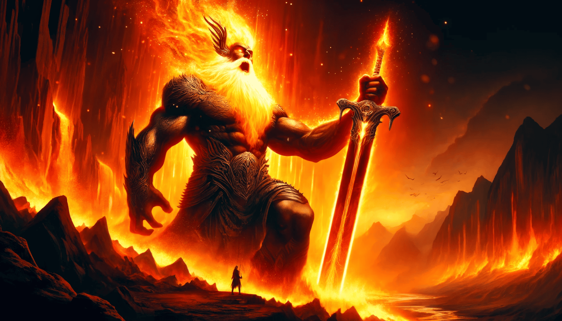 The Fiery Depths of Muspelheim in Norse Mythology - The Wicked Griffin