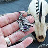 baba yaga cauldron pendant 5 Baba Yaga Sterling Silver + Amethyst Necklace Pendant