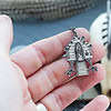 Baba Yaga's House on Chicken Legs Pendant