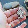 Baba Yaga's House on Chicken Legs Pendant
