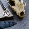 Sköll and Hati Pendant - Sun, Moon and Stars