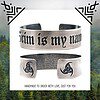 Odin Bracelet - Grim is My Name - Triple Horn of Odin