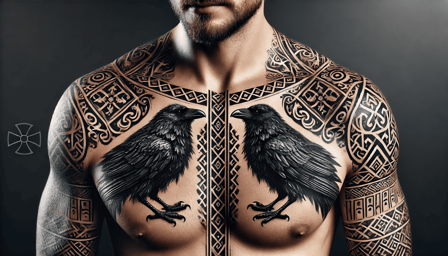 70 Inspiring Odin’s Ravens Tattoo Designs to Embrace Norse Paganism ...