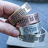 Odin Bracelet - Grim is My Name - Triple Horn of Odin