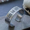 Odin Bracelet - Grim is My Name - Triple Horn of Odin