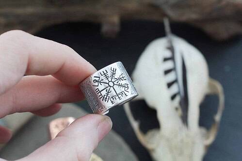 Vegvisir Band Ring