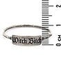 il_fullxfull.6109194772_odxz.jpg Witch Bitch - Dainty Silver Stacking Ring - Witchcraft - Coven Jewelry - Sister Witch - Pagan - Wiccan