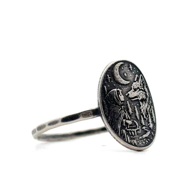 il_fullxfull.7085499916_pqt2.jpg Sterling Silver Wolf Ring Red Riding Hood