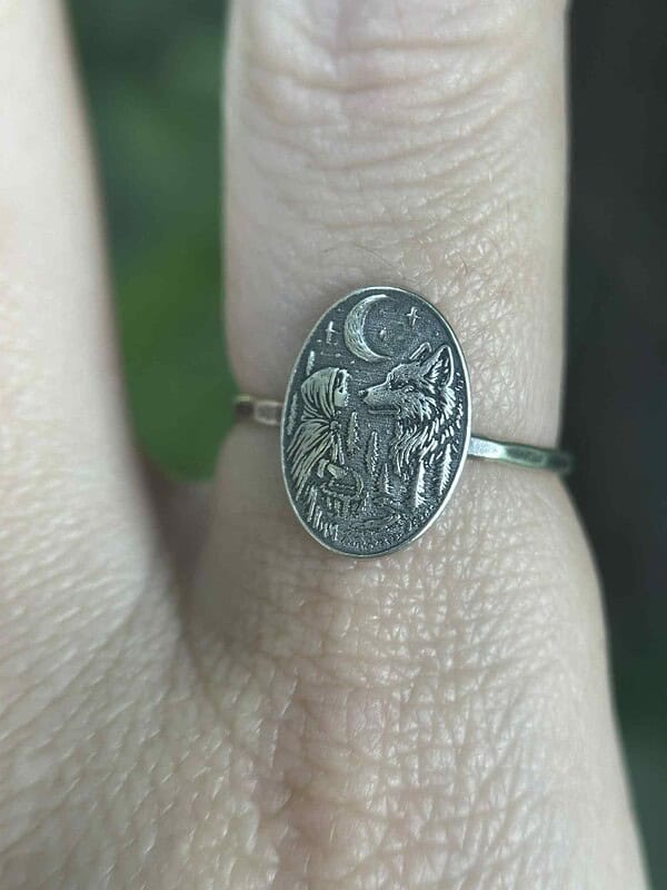 il_fullxfull.7133445873_bdyk.jpg Sterling Silver Wolf Ring Red Riding Hood