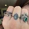 Sterling Silver Alice in Wonderland Ring - Cheshire Cat