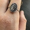 Sterling Silver Alice in Wonderland Ring - Cheshire Cat