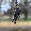 handcrafted krampus pendant Sterling Silver Krampus Pendant