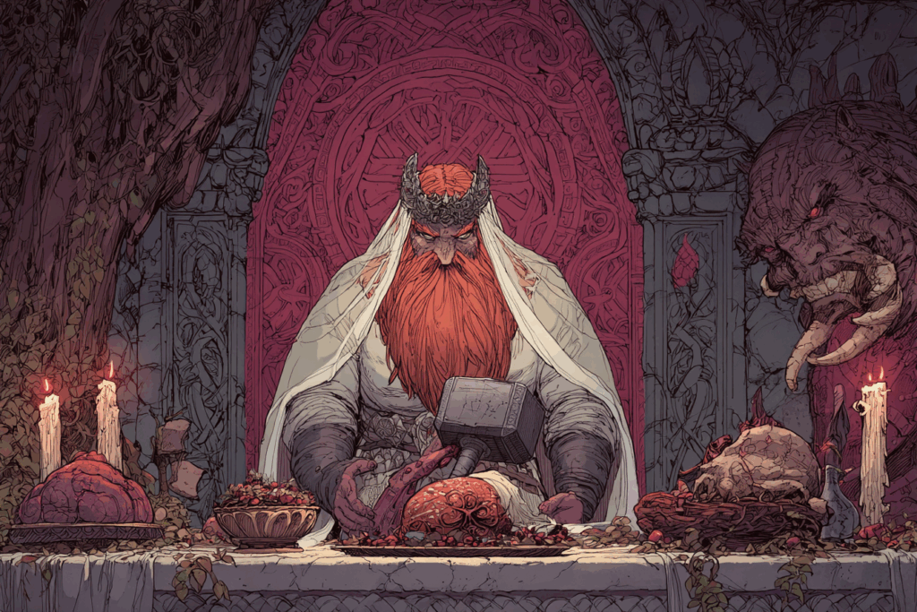 Norse mythology thor hammer